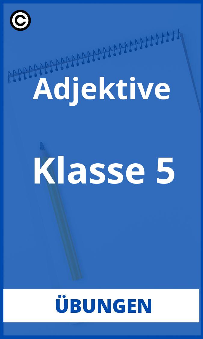 Adjektive Übungen 5 Klasse PDF