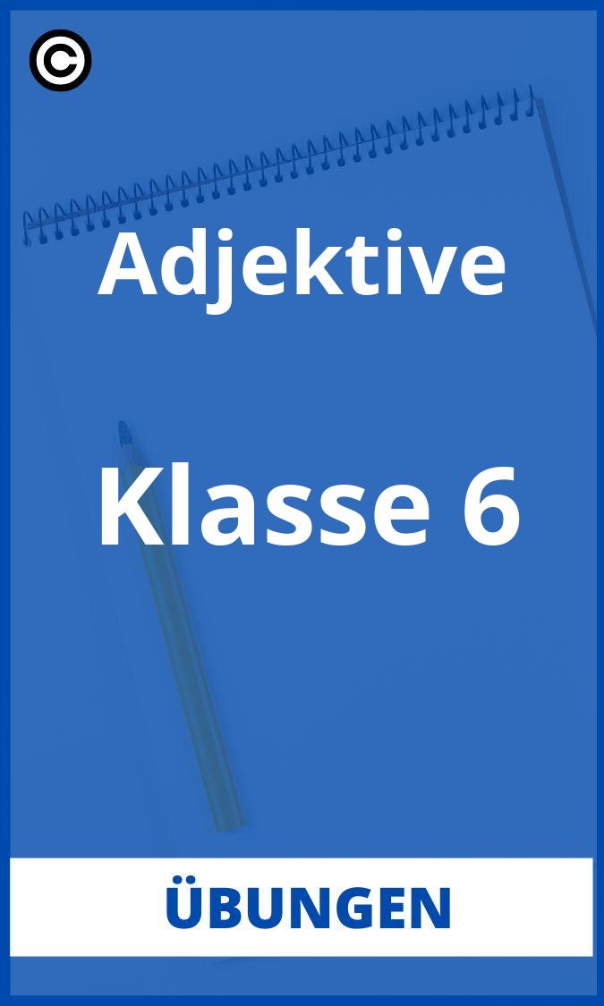 Adjektive Übungen 6. Klasse PDF