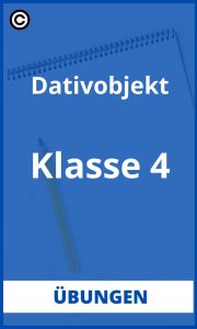 Dativobjekt Übungen 4. Klasse