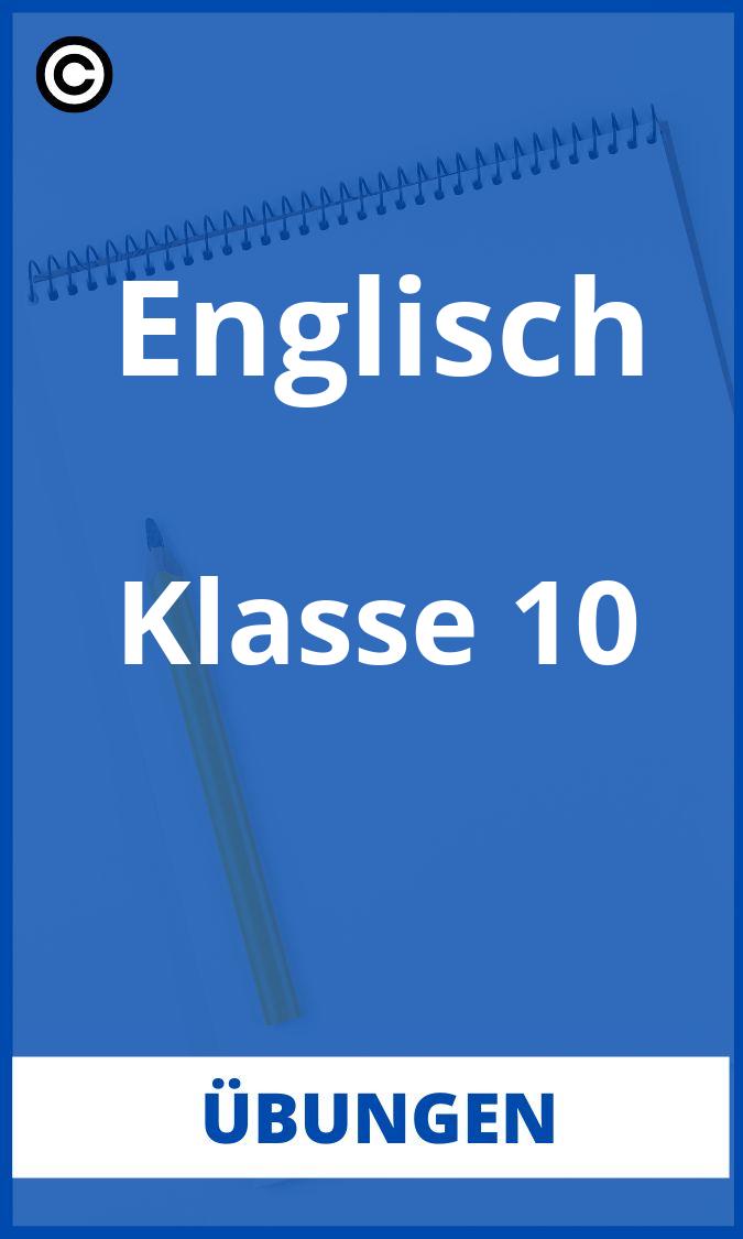 Englisch Übungen Klasse 10 PDF