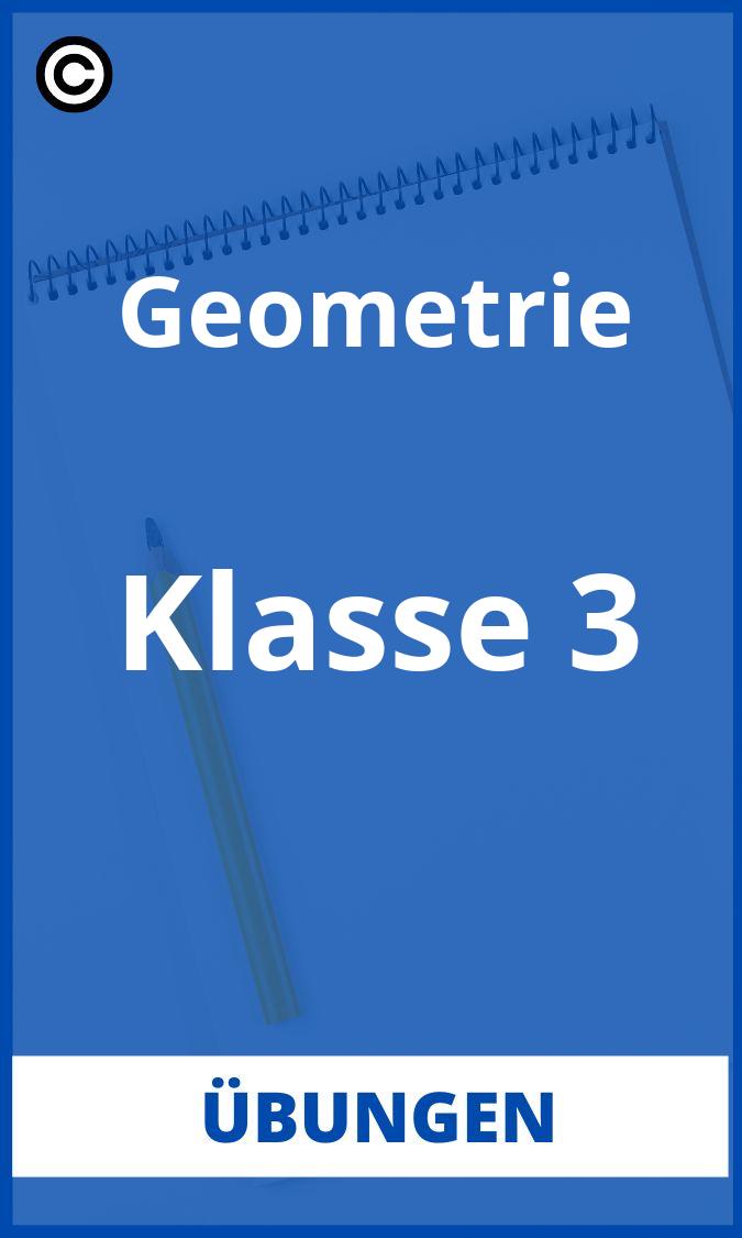 Geometrie 3 Klasse Übungen PDF