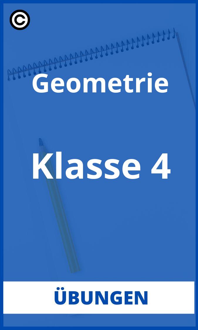 Geometrie 4. Klasse Übungen PDF