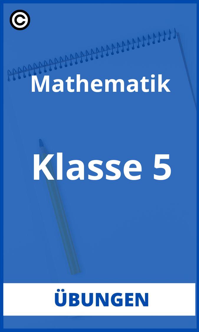 Mathematik 5. Klasse Übungen PDF