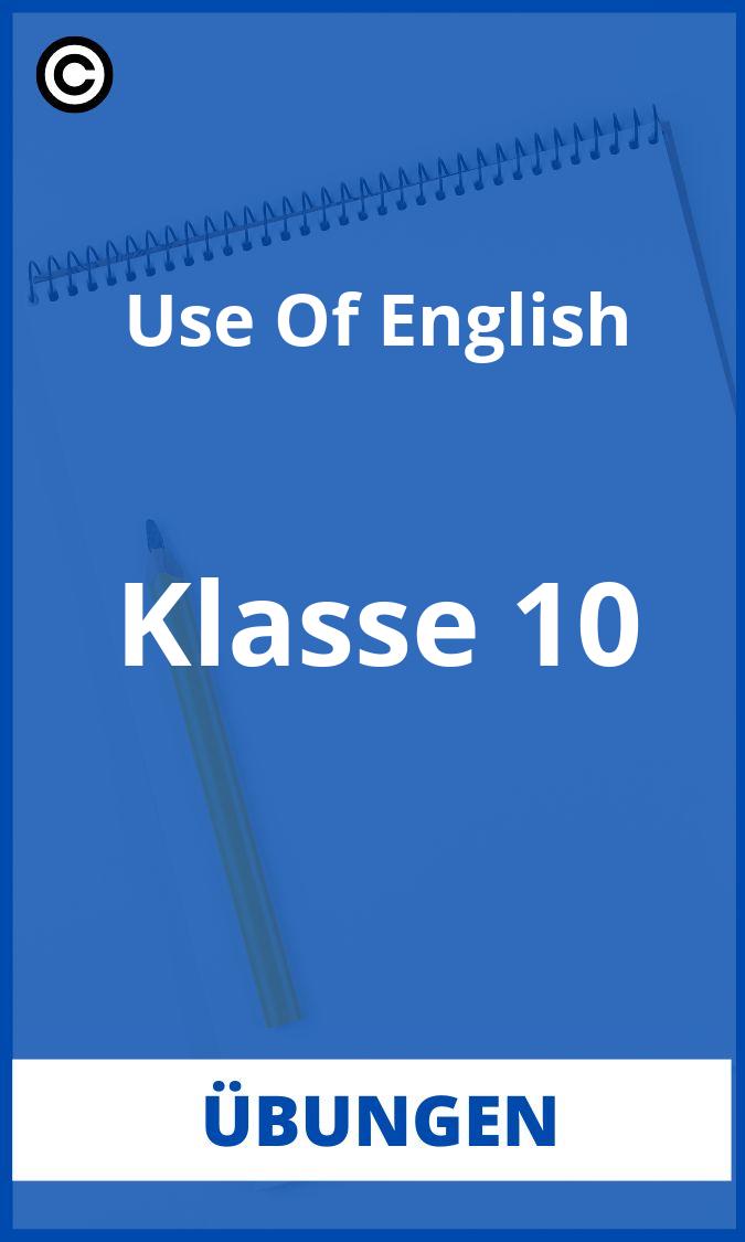 Use Of English Übungen 10 Klasse PDF