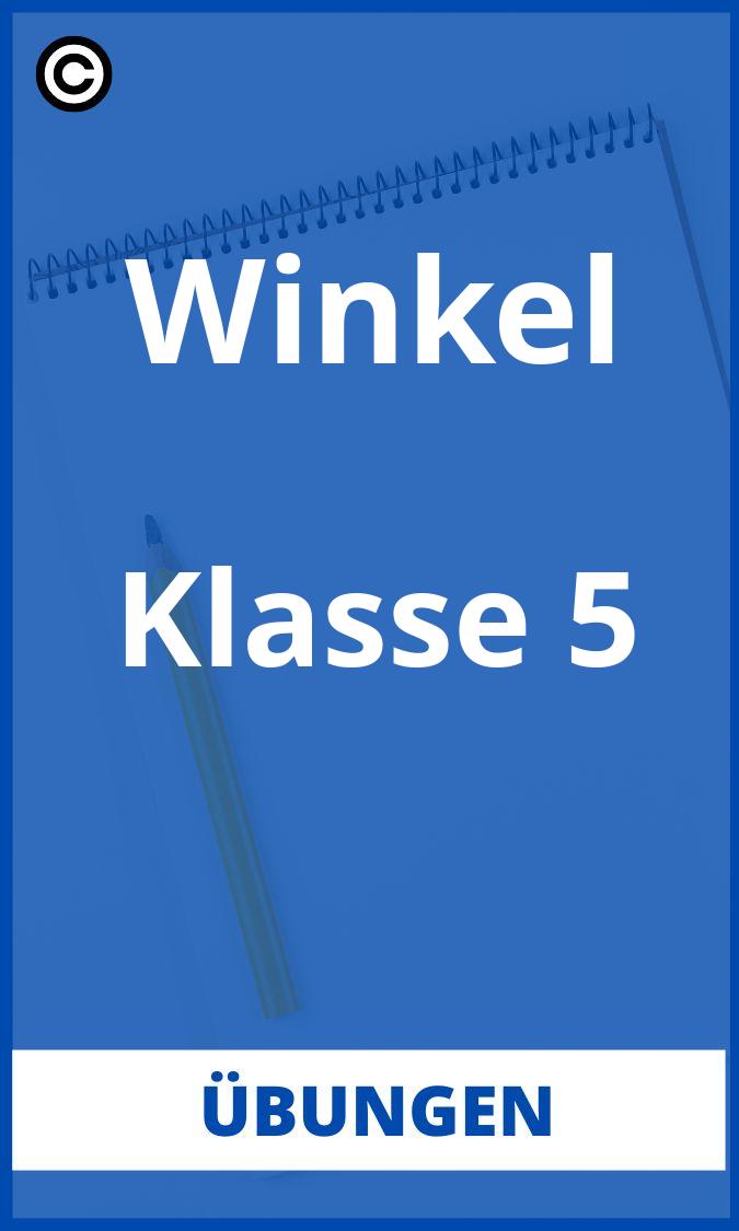 Winkel Übungen Klasse 5 PDF